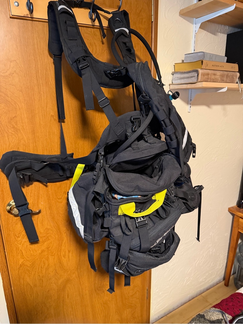 Men's Black Coaxsher ranger wildlife firefighter backpack